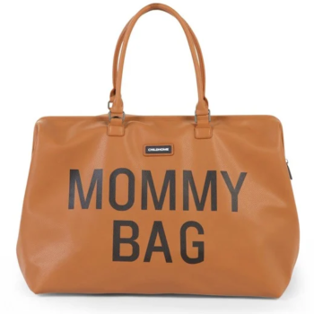 Childhome τσάντα αλλαγης mommy bag big leatherlook brown - Αξεσουάρ - Τσάντα - creamsndreams.gr