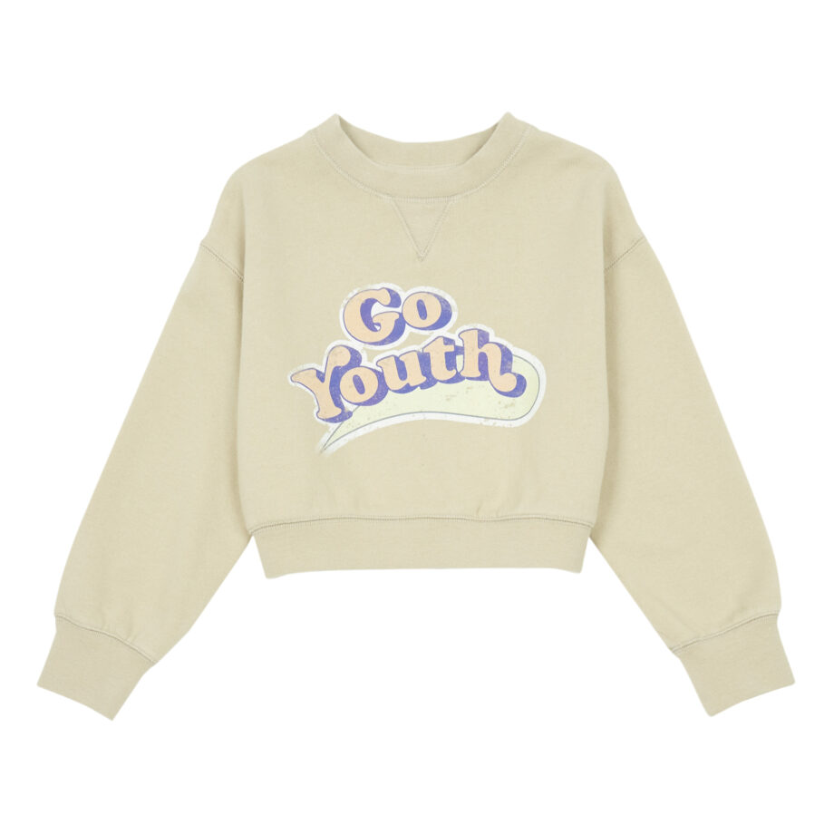 Hundred Pieces Go Youth Sweater beige 1 - Παιδικό ρούχο - creamsndreams.gr
