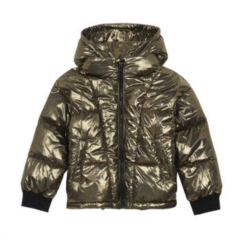 Hundred Pieces Puffer metallic jacket 1 - Παιδικό ρούχο - creamsndreams.gr