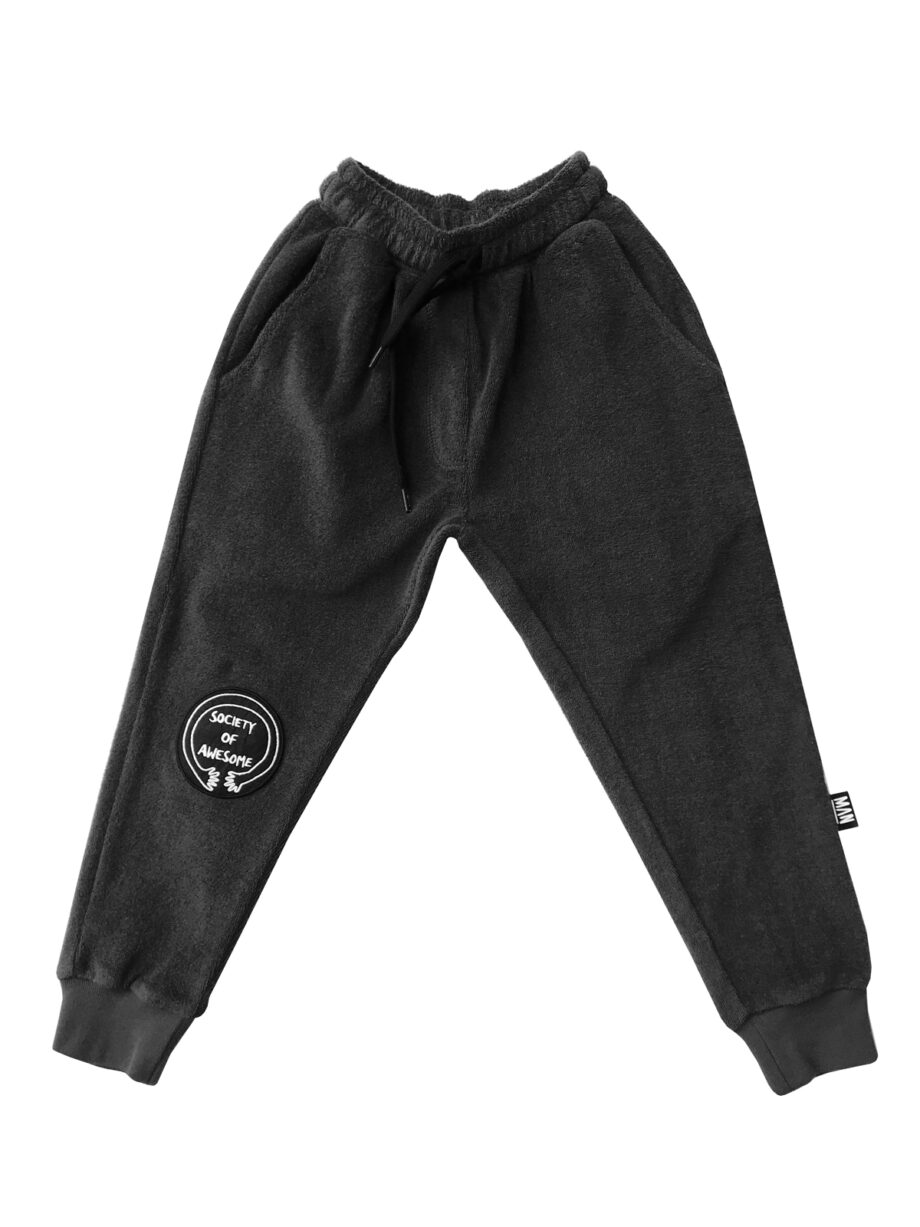 Little Man Happy Society of awesome trackpants 2 - Παιδικό ρούχο - creamsndreams.gr