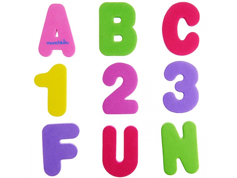 Munchkin Learn Εκπαιδευτικό Παιχνίδι Μπάνιου Με Γράμματα & Αριθμούς - Παιχνίδια - Μπάνιου - creamsndreams.gr