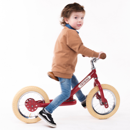 Trybike Ποδήλατο Ισορροπίας Κόκκινο Vintage 2 - Παιχνίδια - Ποδήλατα - creamsndreams.gr