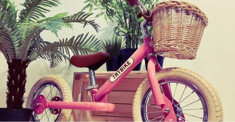 Trybike Ποδήλατο Ισορροπίας Ροζ Vintage 3 - Παιχνίδια - Ποδήλατα - creamsndreams.gr