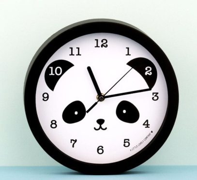 a little lovely company ρολόι τοίχου panda - Διακόσμηση - Τοίχου creamsndreams.gr